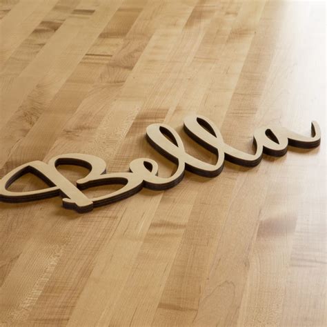 cursive wall letters|wooden letters for wall decor cursive.